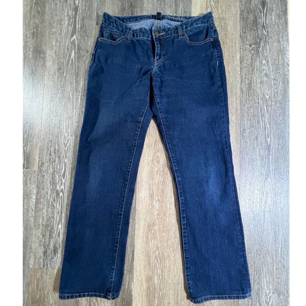 Gap Curvy Straight Jeans Womens 10/30R Dark Wash Denim Premium Pants
